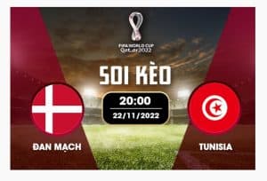 Soi kèo Đan Mạch vs Tunisia